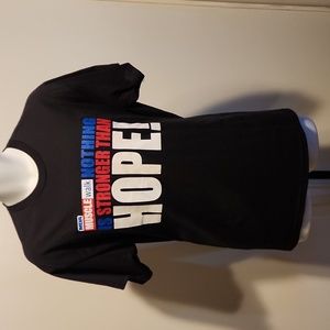 Muscle Walk hope black L tshirt